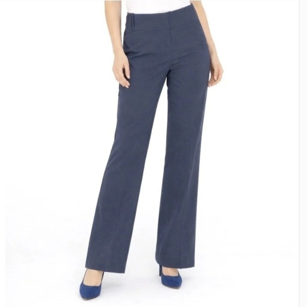 The Limited Collection Women's Sz 00 Regular Cassidy Fit Dress Pant Trouser Blue
